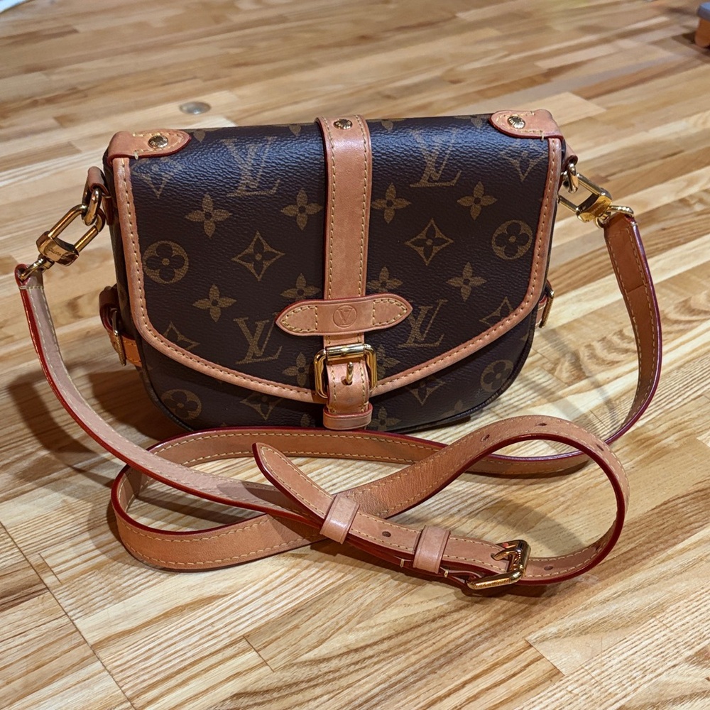 Louis Vuitton Saumur BB Monogram Crossbody Bag - Picture 2 of 13